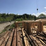 firma constructii case din busteni lemn rotund
