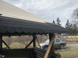 Acoperis foisor cu sindrila bituminoasa